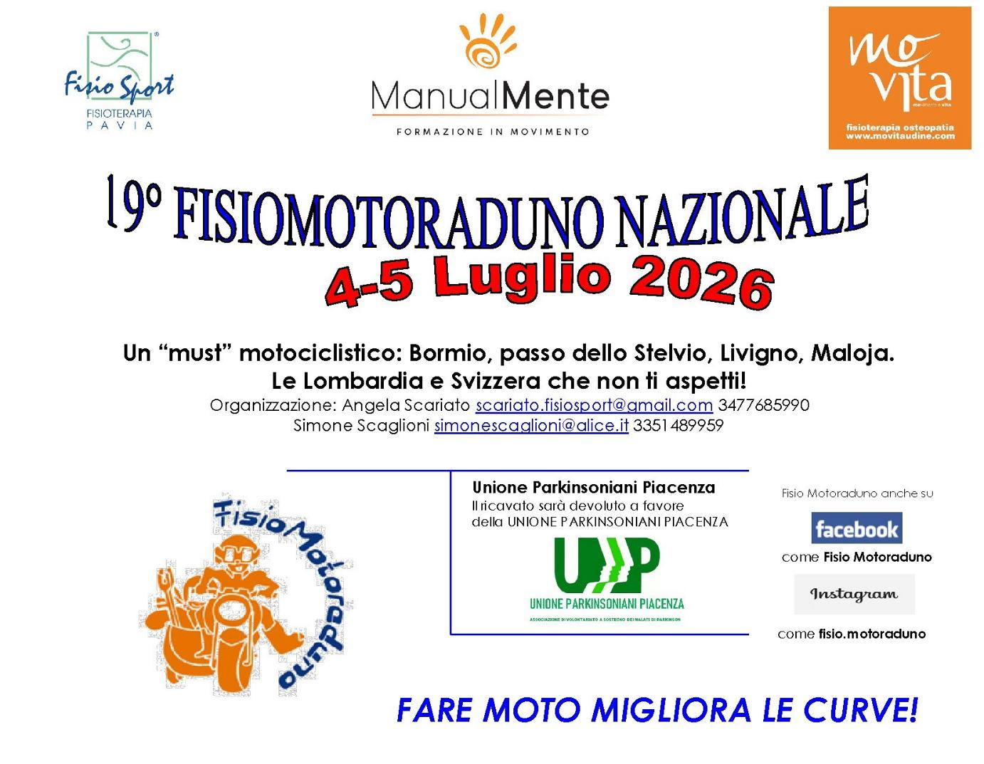 FISIOMOTORADUNO NAZIONALE: SIAMO MAGGIORENNI!